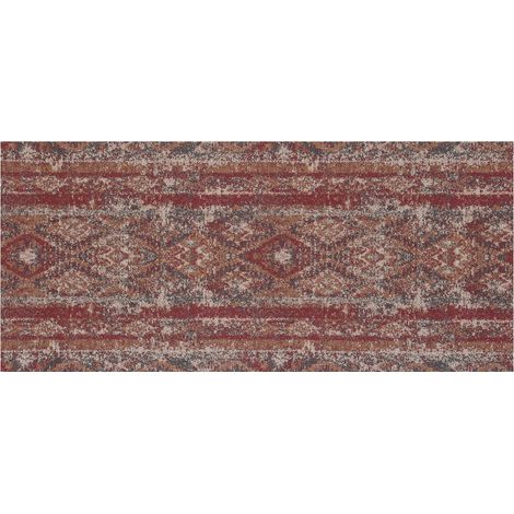 Tappeto Passatoia Tessuto Jacquard Linea Emozioni Disegno Persia Rosso, misura57x90coloreRosso (1/5)