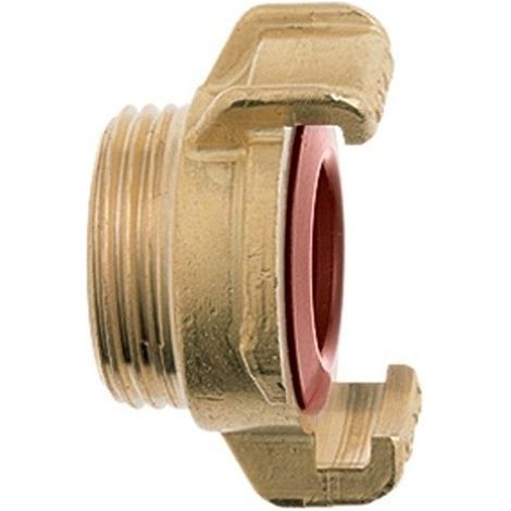 Acople Riego Roscado M 3/4" Laton Garra 40Mm Geka Plus K
