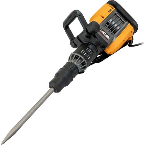 JCB SDS-MAX Abbruchhammer Stemmhammer Meißelhammer 1650 W 29 Joule im Koffer (1/5)