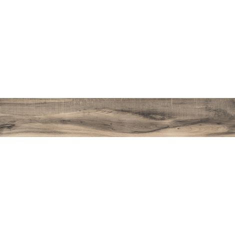 Mexen Indica Grès noir émaillé rectifié G1, carreau effet bois pour sol et mur 120 x 20 cm, mat - TL604-120-020-01 (1/3)