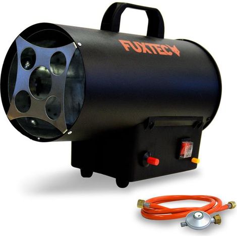 Generatore aria calda stufa a gas riscaldatore 10kW potenza termica FUXTEC GH10