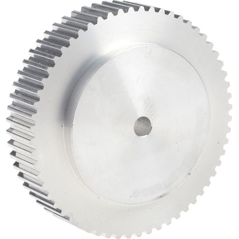 Poulie pour courroie crantée en Aluminium 60 dents , pas de 5mm, alésage 8mm ( Prix pour 1 )