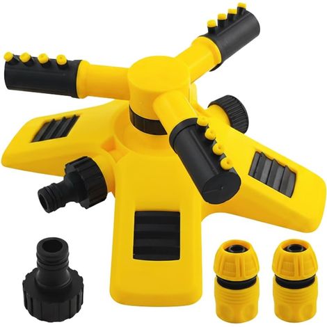 Outdoor Water Games for Children, Rotary Pool Toy, 360° Water Sprinkler, Garden Water Toy, Lawn Sprinkler (1/5)