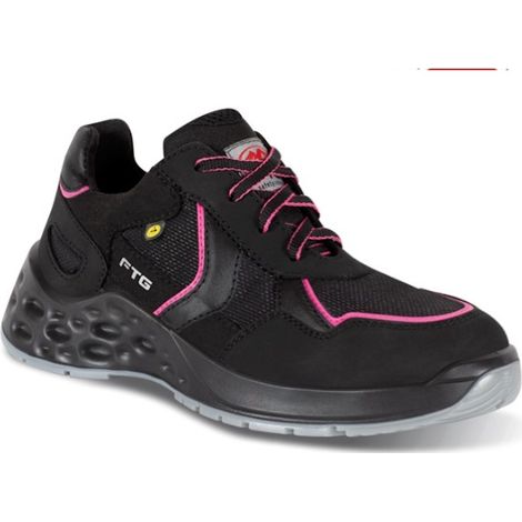 SCARPA FTG DONNA SMART S3S FO SR ESD NERA-FUCSIA-OFFERTA-  TAGLIA 38