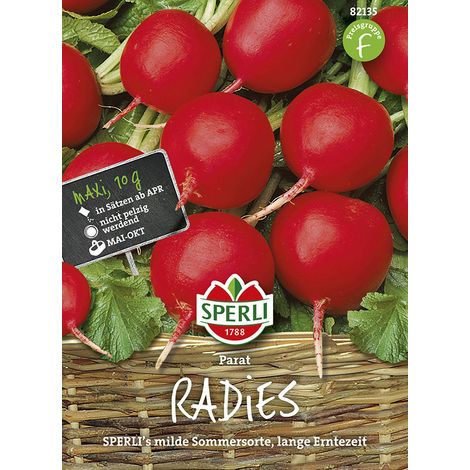Sperli Radieschen Parat - 10 g Großpackung - Gemüsesamen (1/2)