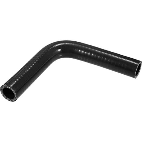 A Tuyau Silicone 90° Coude Noir 1pc Pour Refroidisement Auto (1/4)