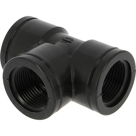 Té plastique femelle-femelle 20-27