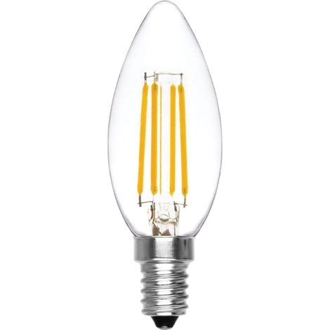 Ampoule LED Olive à intensité variable 6W 2700K E14