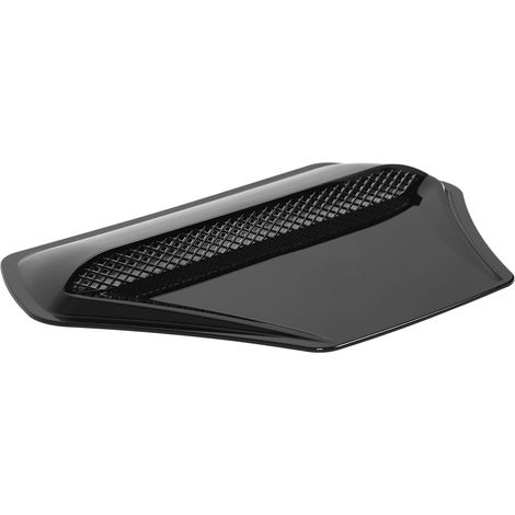Hitzebeständige Motorhaubenentlüftungsabdeckung, Ersatz-Luftauslassblende für Mitsubishi Lancer Evolution X EVO 10, glänzend schwarz (1/5)
