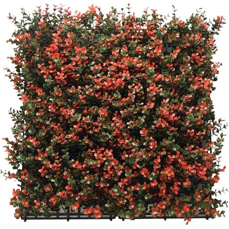 Element dekorativ garten wellhome artificial vertical garden feuer und wetterfest