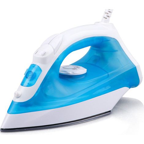 Fer à repasser électrique vapeur 1200 W à chauffe rapide, portable et bleu, 220 V (1/5)