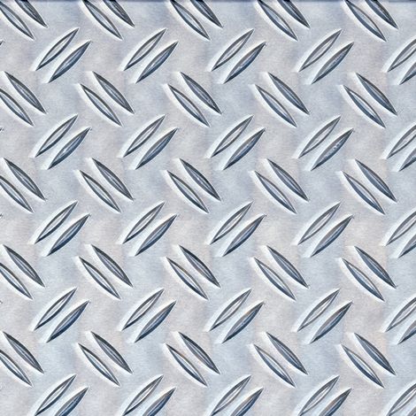 Alberts Strukturblech Aluminium natur 300 x 1,5 mm x 1000 mm Riffel-Prägung Strukturblech (1/5)