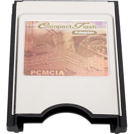 Lecteur de cartes mémoire PCMCIA CompactFlash, adaptateur plug and play pour PC (1/5)