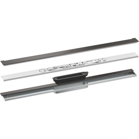 hansgrohe AXOR Drain Set de finition caniveau, 800mm pour montage (1/2)