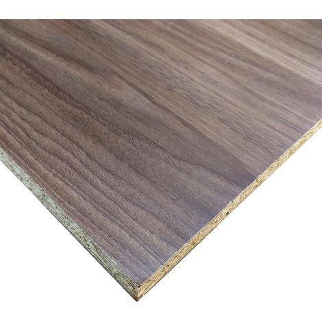 Pannello truciolare nobilitato noce canaletto finitura poro mm 18 varie misure dimensione disponibile: cm 30 x 138 (1/5)