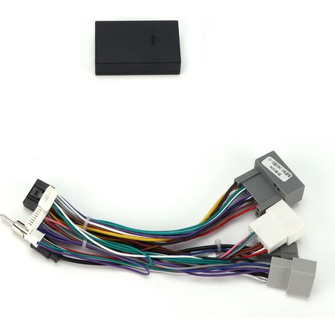 Câble adaptateur d'alimentation audio 16 broches avec boîtier Canbus de remplacement pour CRV/Civic 2012-2015 (1/5)