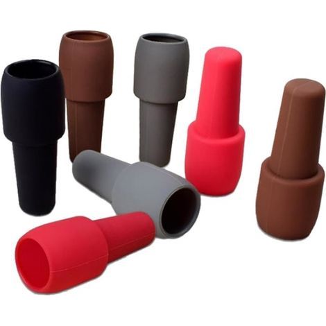 Lot de 12 bouchons pour bouteilles de vin, bouchons réutilisables pour vin mousseux-AquaForge (1/5)