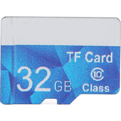 Carte mémoire micro SD de 32 Go, classe 10, haute vitesse, étanche jusqu'à 10 m, résistante aux chocs et prête à l'emploi. (1/5)