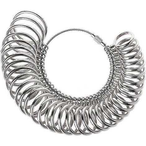 Neues Standard-Schmuckwerkzeug, Ringgrößenmesser aus Metall (1/4)