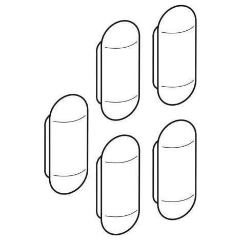 GE Set Puffer für Bidetsitz Vitelle (5 St.) (1/2)