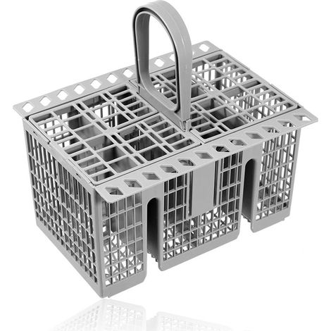 Panier à couverts pour lave-vaisselle (9,5 x 5,4 x 4,8 pouces) pour Hotpoint 99673-8729 , C00257140 C00386607 , compatible avec GE , Whirlpool , Samsung , BO-SCH , May-May Label , Kitchen-Aid , Ken-mo (1/4)