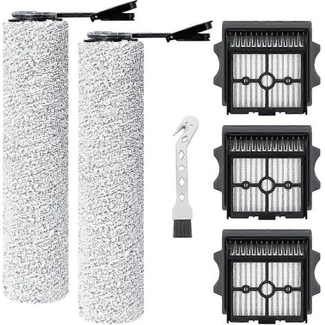 Filtre pour aspirateur brosse pour aspirateur Filtre de brosse pour aspirateur filtre de Brosse Roll Filtre de remplacement pour Tineco Floor One Stretch S6/Floor One Switch S6 Wet and Dry Aspirateur (1/5)
