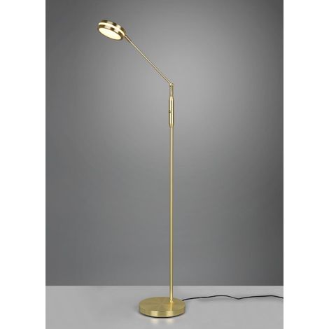 Lampadaire LED Franklin doré dimmable 2700-4000K Trio (1/5)