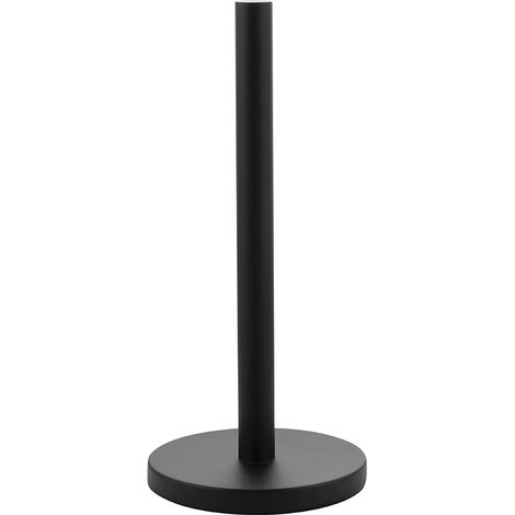 Soporte para papel higiénico Ringo negro (1/3)