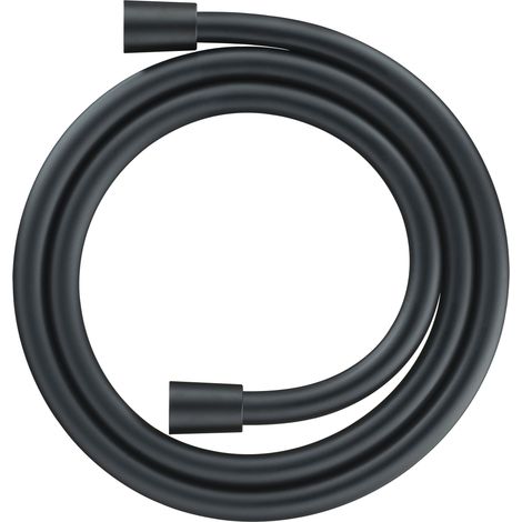 Brauseschlauch Duravit Universal 1,80 m, knickfest und flexibel, Verdrehschutz, Schwarz Matt (1/5)
