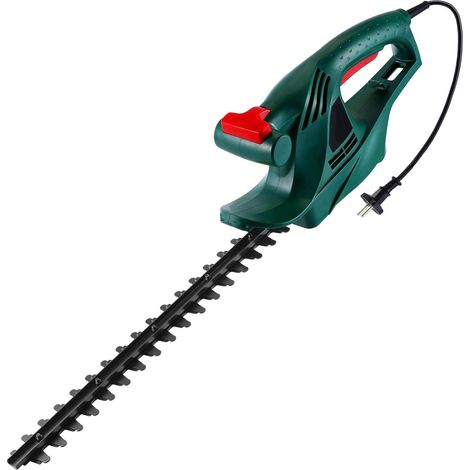 Taille-haie électrique 450W, Taille Haie Électrique, Lames de 45 cm, Lame Asymétrique Ecartement 16 mm, Ultra-léger 2,0 kg, pour Tailler Les Haies et arbustes (1/5)