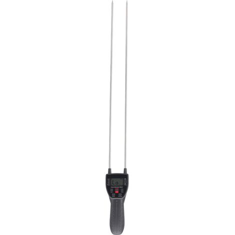 Zoternen Tester di umidità per cereali con sonda vocale da 600 mm per riso, frumento, orzo, mais, semi oleosi, soia, miglio, sorgo, anguria (1/5)