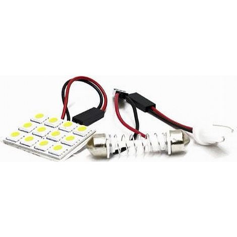 TRADE SHOP - Chip Led T10 2 Watt 12v 12 Led 6000k Auto Luce Ultra Luminose Maxtech L-m02 - (1/2)