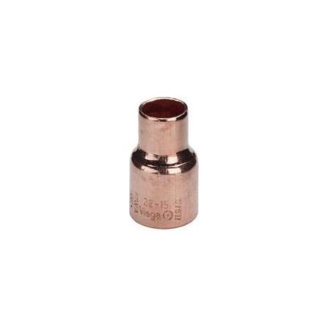 Viega Muffe reduziert Lötmuffe i/i 95240 in 28x22mm Kupfer 102111