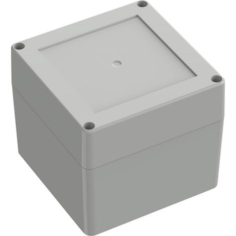 TRU COMPONENTS 6U07111109017 TC-13865096 Industrie-Gehäuse 105 x 105 x 89.7  ABS  Lichtgrau 1 St.