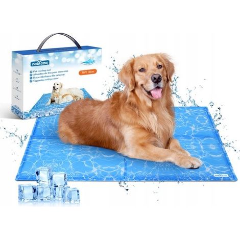 Kühlmatte für Hunde, Katzen und andere Tiere, Gel, faltbar, XXL, 110 x 70 cm (1/5)