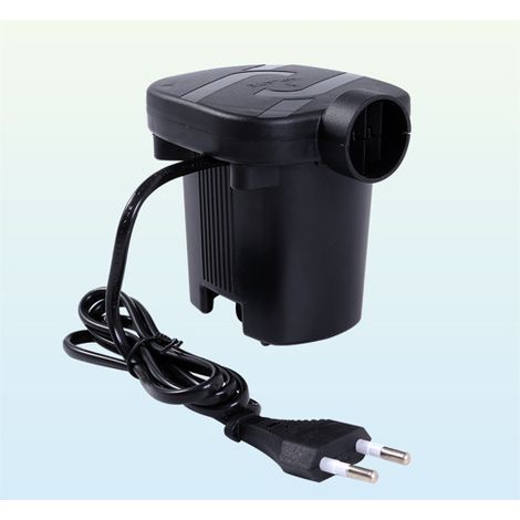Pompe à air filaire 220V Norme UE - Gonflage Automatique Rapide pour Voiture, Moto et Vélo - Compresseur Portable avec Arrêt Préréglé
