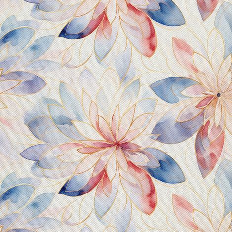 Tela decorativa para exteriores Oxford - Flores - DX2848 (1/5)