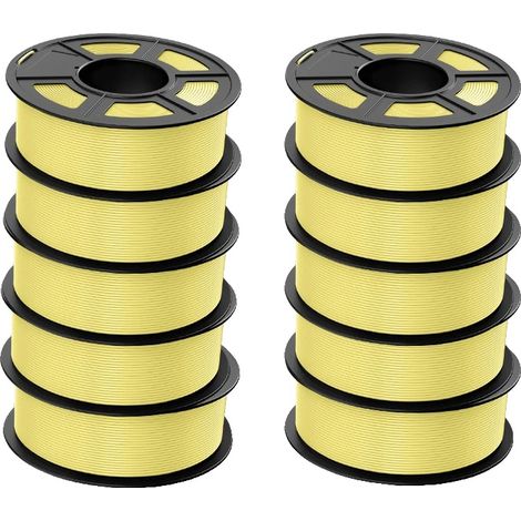 3D-Druckerfilament, 1,75 mm Durchmesser, umweltfreundliches Material, PLA 10BK (1/2)