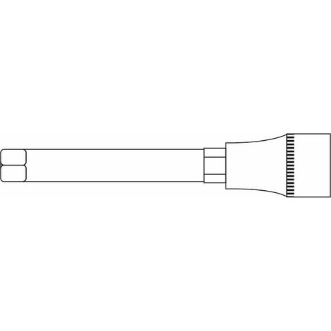 Douille embout héxagonal 8mm L.100mm 1/2'' CrV - SA 0382 - CLAS Equipements