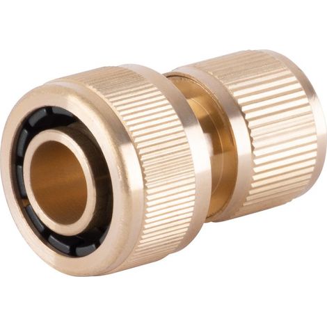 Schnellkupplung Strend Pro, Messing, 3/4", Garten, für Schlauch