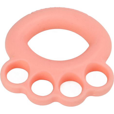Fingerkrafttrainer, Handgrifftrainer, Silikon-Stärker für Kinder und Erwachsene, Rose (1/5)