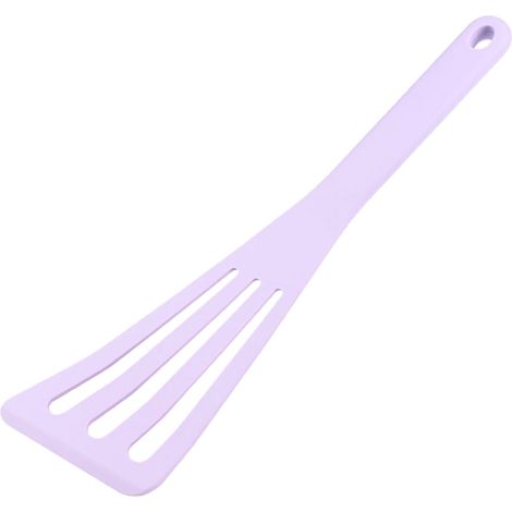 Spatule En Silicone Haute Température - Pour Poêle Antiadhésive Et Poêle En Fonte - Fente Pour Égoutter - 32 Cm - 1 Pièce (1/3)