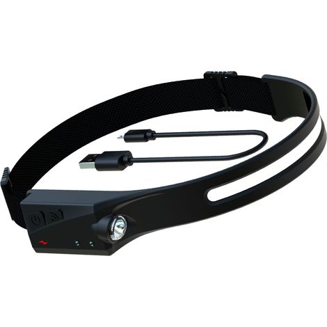 Lampe Frontale - Angle Large - Rechargeable USB - Pour Camping Randonnée Course - 1 Pièce (1/5)