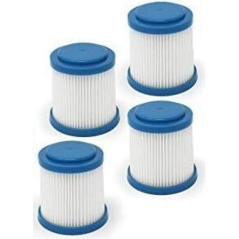Filtre de rechange lavable plissé pour aspirateur VPF20 compatible avec les aspirateurs balais sans fil 2 en 1 SMARTTECH BLACK+DECKER Comprend 4 pièces de rechange haut de gamme pour certains modèles (1/4)