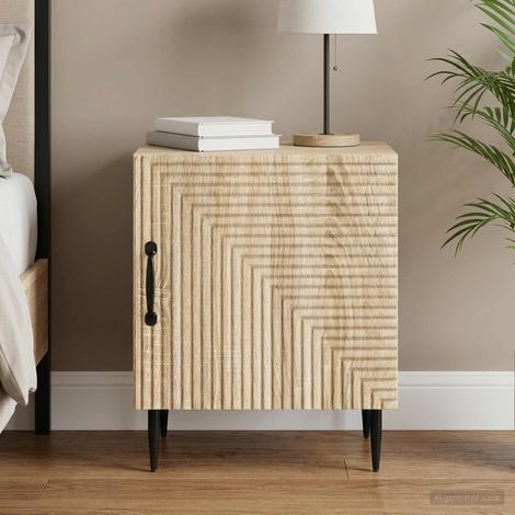 Armadio da Notte Rovere Sonoma 43 x 34,5 x 50 cm vidaXL (1/5)