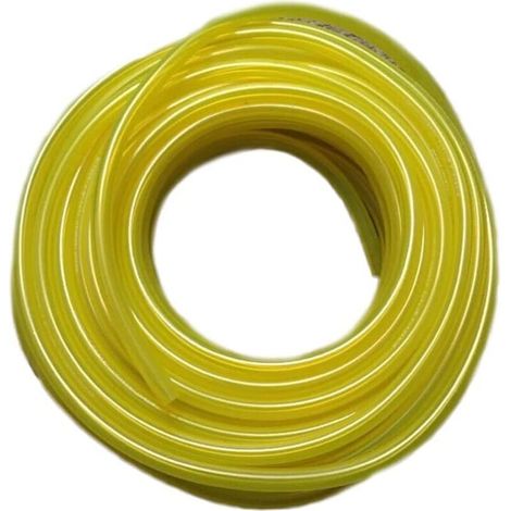Gelber Kraftstoffschlauchverbinder F-4040-A für Tygon-Benzinschlauch, 6,25 mm Innendurchmesser, robustes Ersatzteil für Rasenmäher-Kraftstoffleitungen - (1/3)