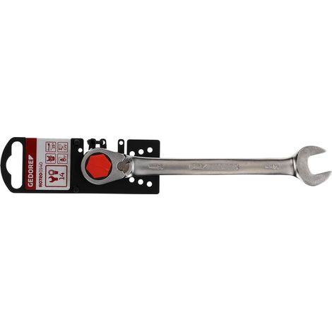 R07200140 Chiave a bocca a cricchetto destra/sinistra SW14 mm 189 mm (1/4)