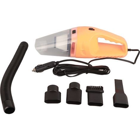 Aspirateur voiture professionnel haute puissance portable filaire à main pour auto maison Orange (1/5)