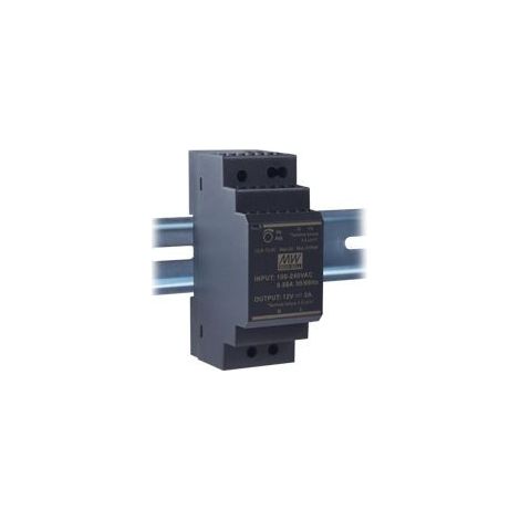 Fuente Alimentacion Carril Din 15v/30w 2a Mw Hdr-30-15