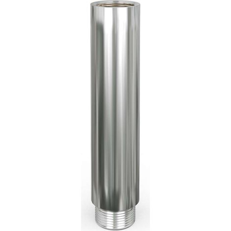 Radiator Valve Tail Extension 100mm 1/2" MxF - Chrome (1/2)